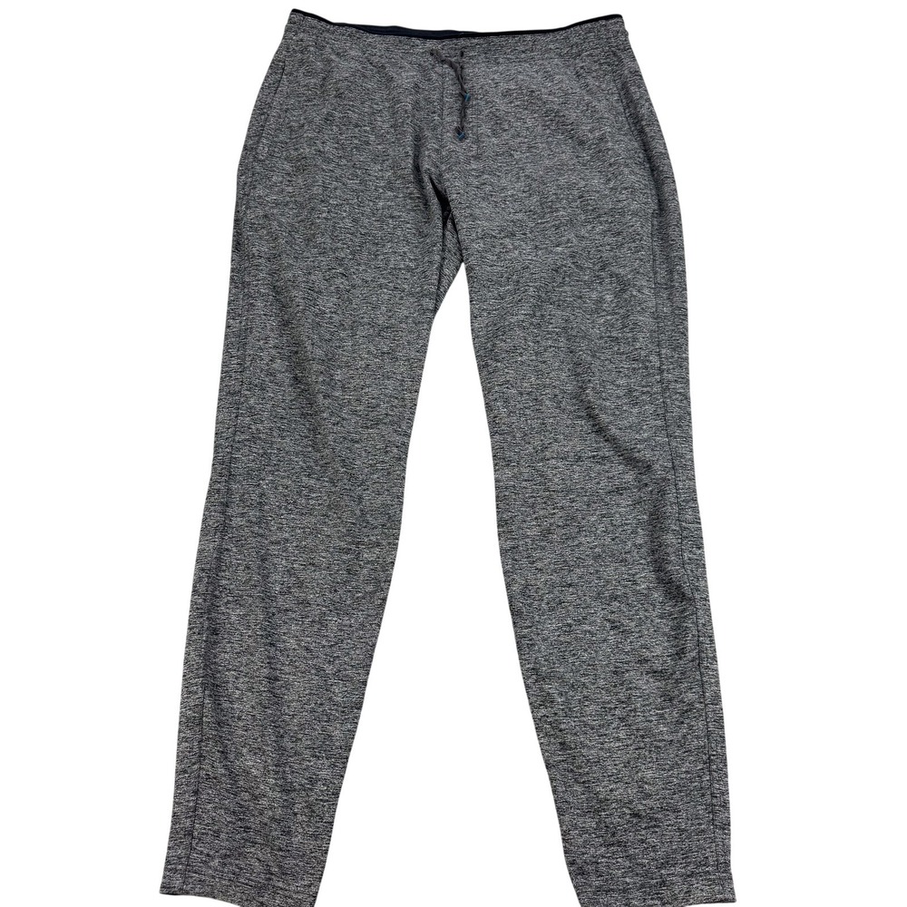 Kuhl Stryver Sweatpants Mens LT Gray Knit Joggers Zip Pocket Stretch Athletic